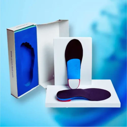 Custom foot orthotics for running with prescription-grade arch support