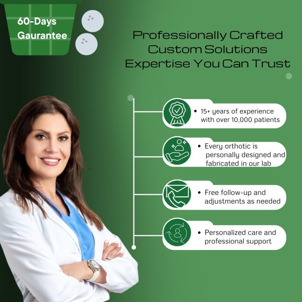 custom foot insoles for golf