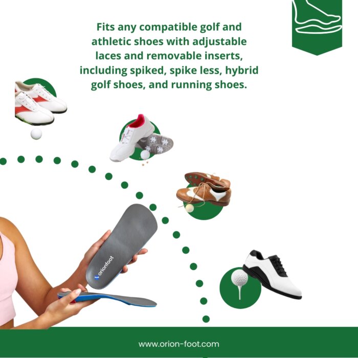 custom foot insoles for golf
