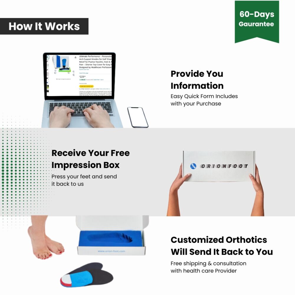 custom foot insoles for golf