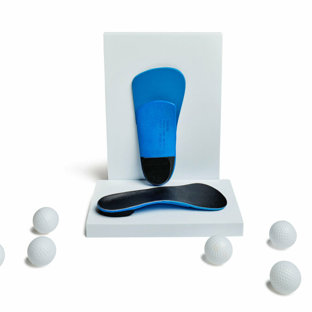 Custom orthotics for golf